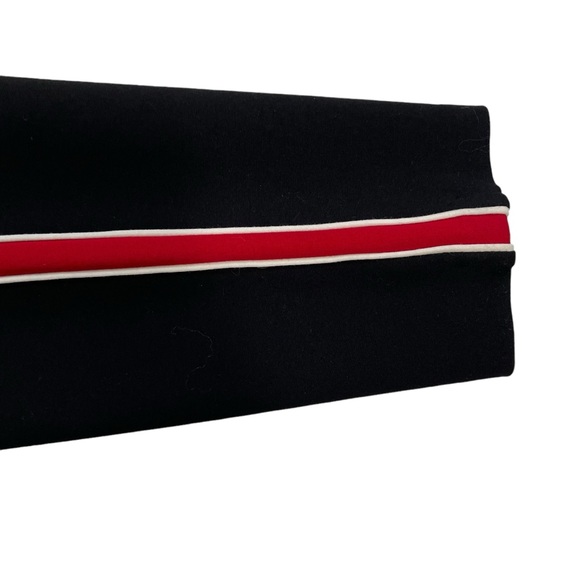 Zara Trafaluc Black With Red Side Stripes Leggings Size XL - Picture 6 of 9